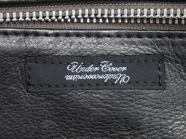 1B0691/アンダーカバー 08AW レザーライダースバッグ UNDERCOVER