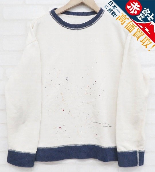 YT7T9609/Porter Classic P.C.HAND WORK SWEATSHIRT ポータークラシック ハンドワークスウェットシャツ