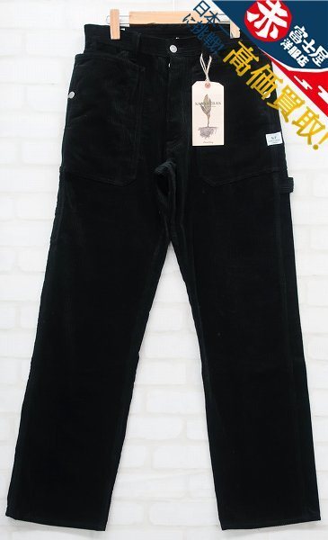 1P9157/未使用品 ササフラス フォールリーフガーデナーパンツ コーデュロイ SASSAFRAS FALL LEAF GARDENER PANTS CORDUROY