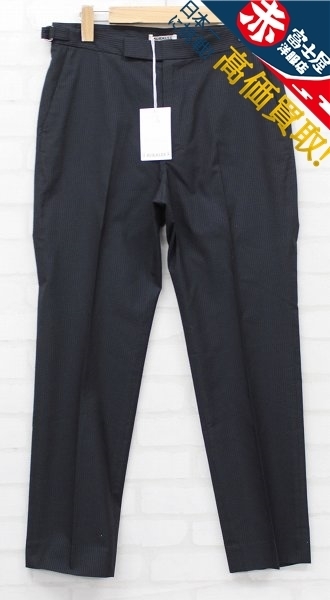 1P9010/未使用品 AURALEE SILK SEERSUCKER SLACKS オーラリー シルク