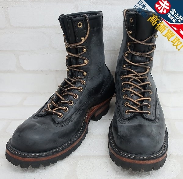 1S9638/ホワイツ スモークジャンパー 375VLTT ブーツ WHITE'S 7.5