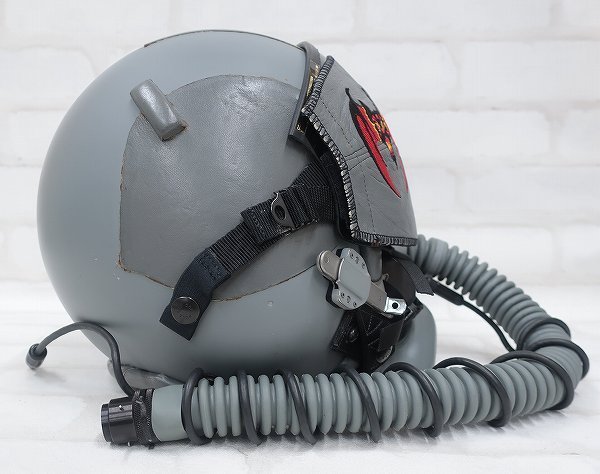 2A0382/米軍実物 HGU-55/P バイザーカバー 酸素マスク付エアクルーパイロットヘルメット 97年製 コンバットエッジ赤富士屋洋服店