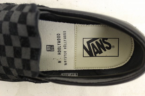 1S4316/N.HOOLYWOOD×VANS SLIP-ON エヌハリウッド×バンズ スリッポン赤