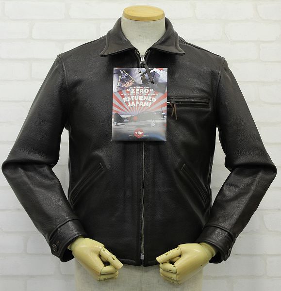 うのにもお得な THE FEW STORMER JACKET 38 ゴートレザー リール