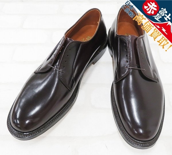 JK2S4493新品 オールデン 990 コードバン プレーントゥシューズ ALDEN 11E
