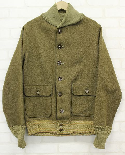 米軍実物 30s A-1タイプ ウールジャケット赤富士屋洋服店オンライン