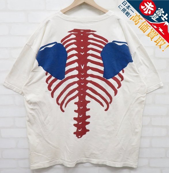 RI8T8290/KAPITAL ボーン 半袖オーバーサイズTシャツ キャピタル