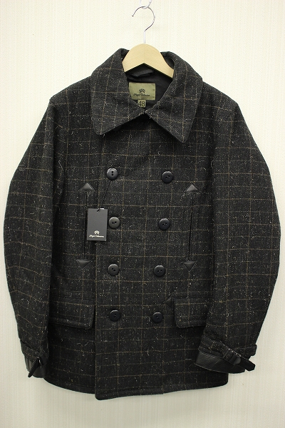 未使用品 ナイジェルケーボン ミリタリーPコート Nigel Cabourn