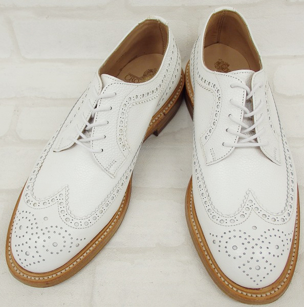 新品 クロケット&ジョーンズ ウイングチップシューズ