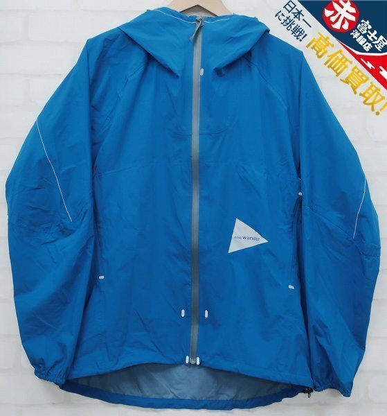 3T5427/andwander light rain jacket アンドワンダー ライトレイン