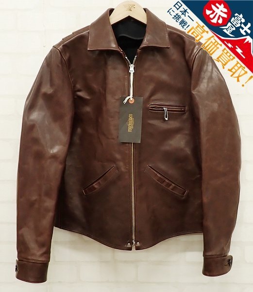 JK3J8192/未使用品 FINE CREEK&CO GORDEAU スポーツジャケット ACJK051 ファインクリーク ゴルドー レザージャケット