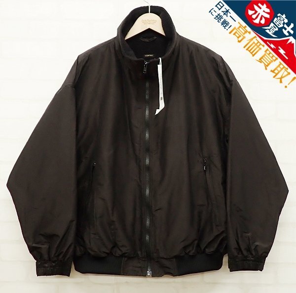 JK9T8364/未使用品 COMOLI コットンシルク トラックジャケット C03-01018 コモリ