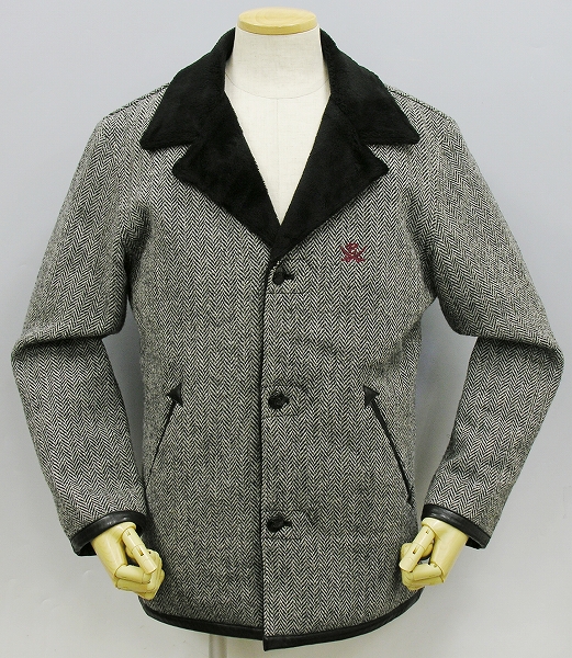 RJB BJ105 ハリスツイードボアジャケット