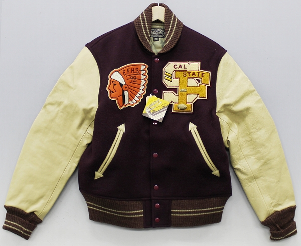 新品 ホワイツビル アワードジャケット 袖革スタジャン