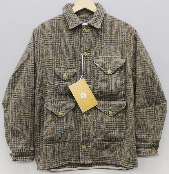 未使用品 ポストオーバーオールズ ツイードジャケット