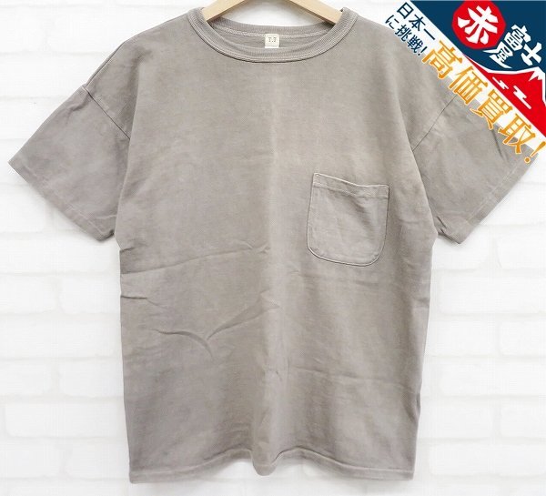 RI7T2387【クリックポスト対応】TAIGA TAKAHASHI LOT601 ポケット半袖Tシャツ タイガタカハシ