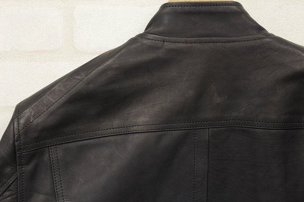 ソロイスト/13AW/rain jacket regular/レザージャケット