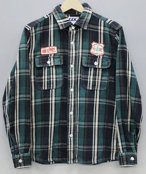 GDC チェックネルシャツ グランドキャニオン