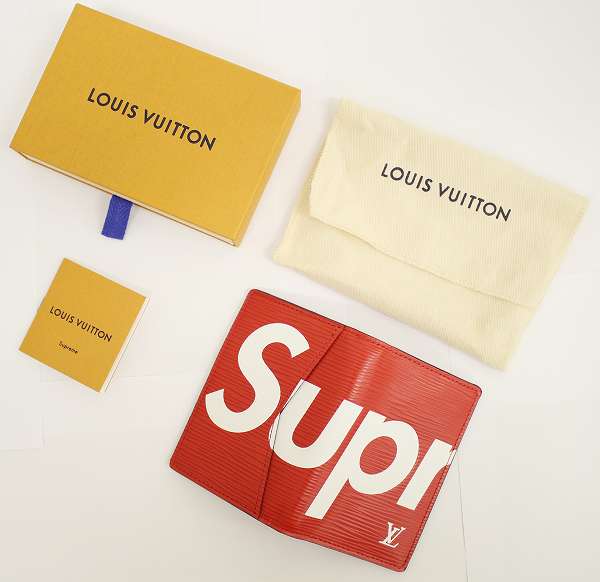 新品 Louis Vuitton×Supreme Pocket Organizer ポケットオーガナイザー