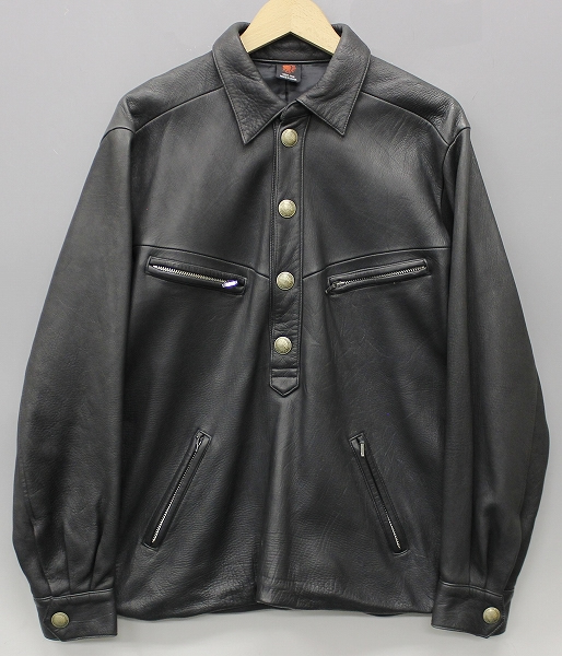 レッドムーン ディアスキンプルオーバージャケット