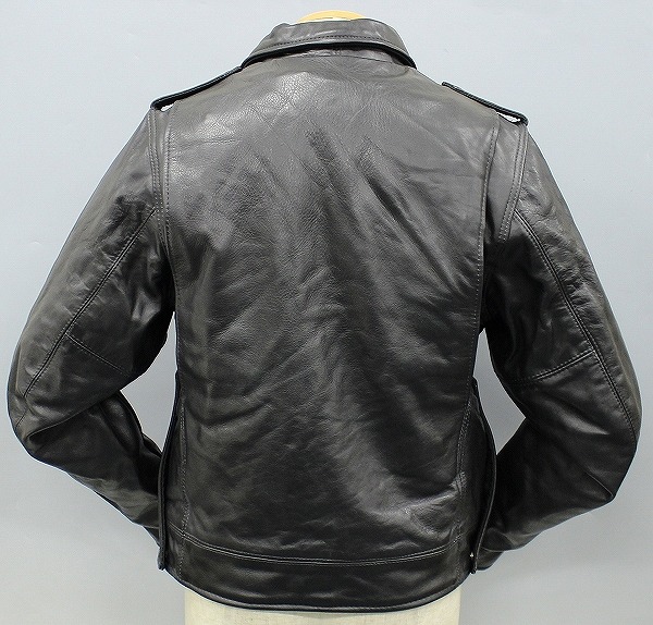 80s USA製 VANSON ポリスマンジャケット PJEP NYPD レザー 美品 70s