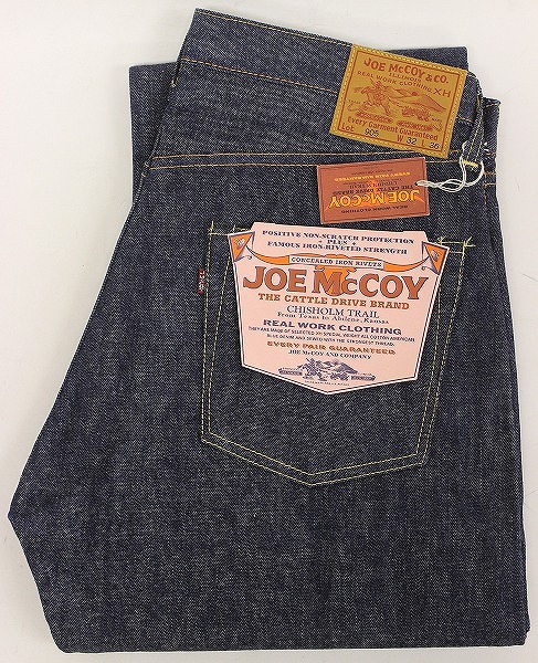 新品 ジョーマッコイ 905 デニムジーンズ JOEMcCOY赤富士屋洋服店