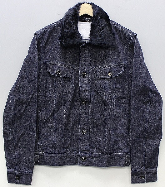 マルタンマルジェラ14 ファーデニムジャケット
