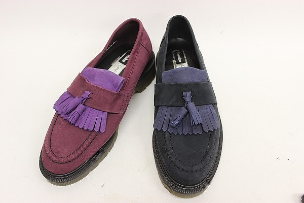 未使用 CAUSE×Loake アシンメトリータッセルローファー