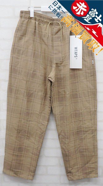 YK3P6923/未使用品 WTAPS SEAGULL 01 TROUSERS 212TQDT-PTM03 ダブルタップス