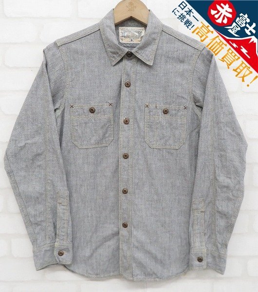 YK7T8462/BOOTLEGGERS NEAL CASSADY シャンブレーシャツ ブートレガーズ ニールキャサディ