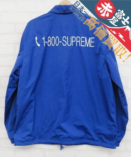 RI7T0345/Supreme 19AW 1-800 Coaches Jacket シュプリーム コーチジャケット