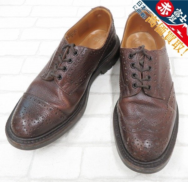 YK2S7416/TRICKER'S BOURTON M5633 トリッカーズ バートン グレインレザーウイングチップレザーシューズ カントリー