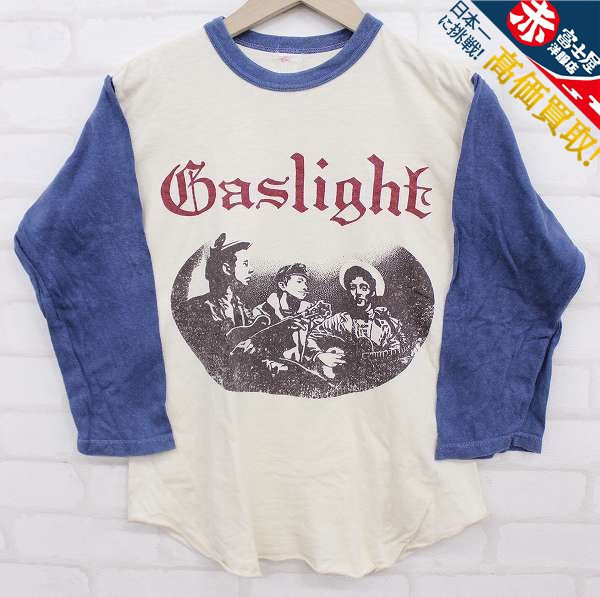 2T2268o【クリックポスト対応】フリーホイーラーズ 8分袖Tシャツ 1961 GASLIGHT MUSIC PERFORMANCE FREEWHEELERS