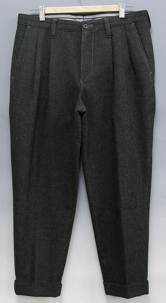 ファクトタム ツイード2タックスラックスパンツ FACTOTUM