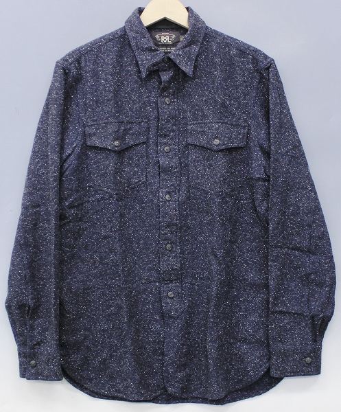 RRL ごま塩CPOシャツ ダブルアールエル