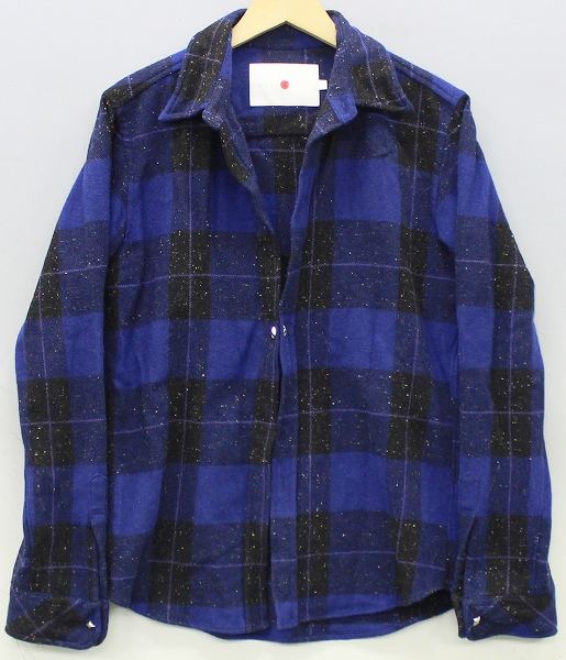 marka ウールチェックシャツ マーカ