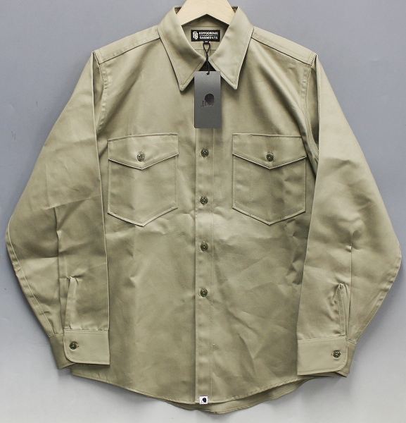 新品 HIPPODROME GARMENTS ワークシャツ