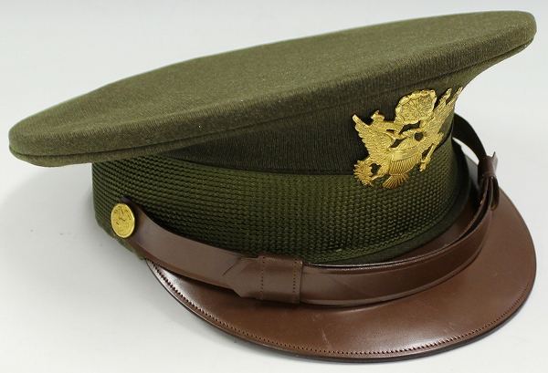 米軍実物 WWII 陸軍航空隊 士官制帽 ビンテージ赤富士屋洋服店